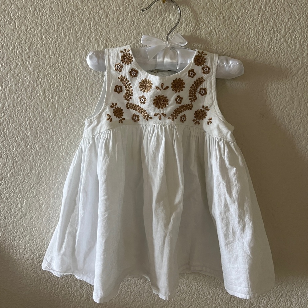 First Impressionss Baby Toddler Girl Dress 2pc Set